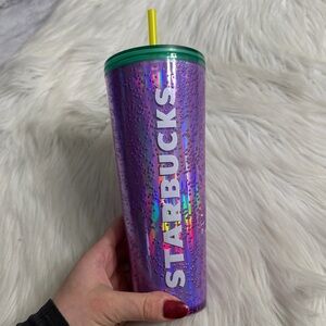 Starbucks Purple Bubble Venti Cold Cup Tumbler from their Summer 2022 collection